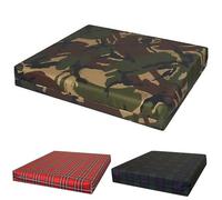 Pinkfairy Wheelchair Seat Cushion - Water Resistant Cover Car Foam Pad Cushions for Support Driving Posture Correction & Height Boost Office Chair (Army Camouflage, 18" x 16" x 4")