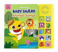 Pinkfong Baby Shark Animal Songs Sound Book - 10 Button Interactive Learning Toy for Toddlers, Nursery Rhymes, Educational Children's Book, Gift for Kids