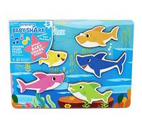 Pinkfong Baby Shark Chunky Wood Sound Puzzle - Plays Baby Shark Song