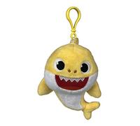 Pinkfong Baby Shark Plush Keychain Baby Shark - Baby Shark Plush Clip On Keychain from Hit Song - Official Baby Shark Stuffed Animal Clip for Bags, Lunch Boxes, Backpacks