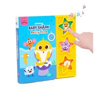 Pinkfong Baby Shark Potty Time 3 Button Sound Book - Essential Potty Training Toy for Toddlers, Interactive Musical Learning & Nursery Rhymes, Perfect for Bathroom Habit Building - PFNSB014