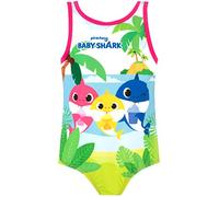 Pinkfong Girls Baby Shark Swimsuit Pink 4-5 Years