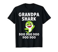 Pinkfong Grandpa Shark Official T-Shirt T-Shirt, Men, Black, X-Large