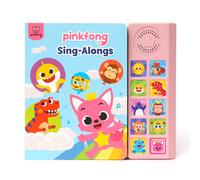 Pinkfong Sing-Alongs 10 Button Sound Book, Baby Shark Nursery Rhymes, Children's Sound Books, Interactive Learning Books for Toddlers, Learning & Edu