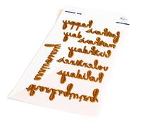 Pinkfresh Studio Hot Foil Plate-Phrase Builder: Happy