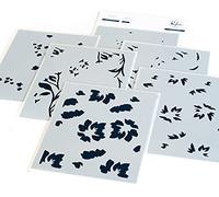Pinkfresh Studio PINKFRESH Stencil A2 FLRL, Fancy Floral Print Layering, 107521