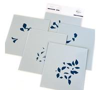 Pinkfresh Studio Stencils 4.25"X5.25" 5/Pkg-Amazing Things