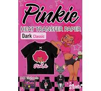 Pinkie Dark Transfer Paper 1.0 A4 10 Sheets for Inkjet Printer(LI-H-D1.0-10)