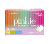 Pinkie, Inc. Organic Mini & Small Heavy Flow Menstrual Pads, 18 Count Combo Pack