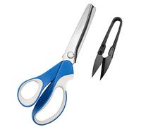 Pinking Shears by Astrowinter - Zig-zag Scissor for Fabric Leather & Paper - Pinking Dressmaking Sewing Scissors AW-046-UK-E