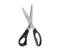 Pinking Shears, Fabric Decorative Round/Triangle Serrated Scalloped Edge Pinking Shears Scissors Clipper for Leather Clothing Paper (5mm)