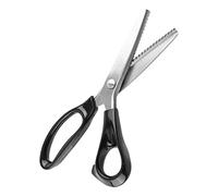 Pinking Shears, Fabric Decorative Triangle Edge Pinking Shears Scissors Clipper 3 5 7mm, Professional Serrated Scissors for Cutting Fabric, Suitable for Tailor (4mm)