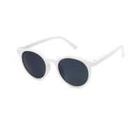 Pinklady Classic Vintage Retro Round Oval Lightweight Men Women Fashion Sunglasses Shade (White)