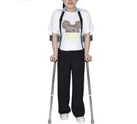 pinklilycare Forearm Crutch Anti-Fall Strap Adjustable Forearm Crutch Strap Free Your Hands Crutches Accessories