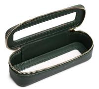 Pinkmik Clear Makeup Bag Travel Case Portable transparent Cosmetic Bag Case Clear Travel Toiletry Makeup Bag for Car with Zipper for Women, B/Green, slim, Clear Makeup Bag Brush Bag