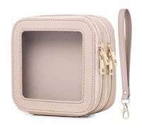 Pinkmik Double Layer Makeup Bag (Pink, 2-Layer MINI)