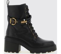 PINKO Altea Leather Combat Boots with Lug Sole and Medium Heel - Size: 40 - female