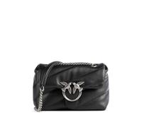 PINKO Baby Love bag puff maxi quilt new buckle shoulder bag - Black OS