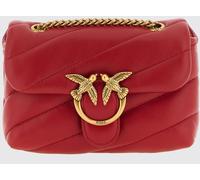 PINKO Baby Love Bag Puff Mini Quilted Nappa Bag with Love Birds Logo - Size: OS - female