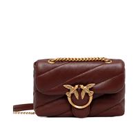 Pinko Love Puff Baby | leather Shoulder bag | brown