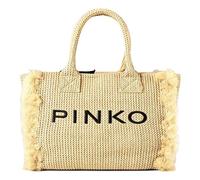 Beach Shopper Rafia- female- PINKO- Shopping Bags- Beige- ONE SIZE- Bags ONE SIZE