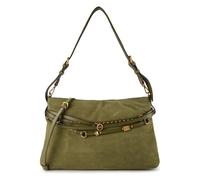 PINKO Belt Bag Big Shoulder Bag Genuine Leather 40 cm green