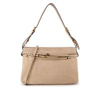 PINKO Belt Bag Big Shoulder Bag Leather 40 cm beige