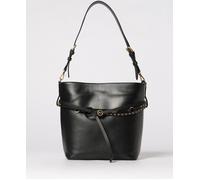 PINKO Belt Bag Leather Bucket Bag with Micro Studs