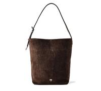 PINKO Bucket Shoulder Bag Genuine Leather 41 cm brown
