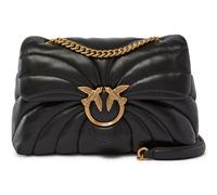 PINKO Love Puff Shoulder Bag Leather 30 cm black