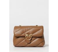PINKO Classic Love Bag Puff Matelassé Nappa Mini Shoulder Bag with Logo - Size: OS - female