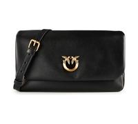 PINKO Click Soft Classic Shoulder Bag Leather 32 cm black