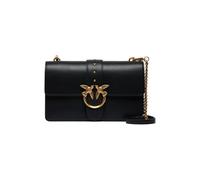 Pinko Love One Classic | leather Crossbody bag | black