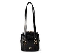 PINKO Cubic Mini Bag Shoulder Bag Genuine Leather 16 cm black
