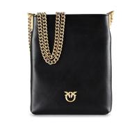 PINKO Flat Mini Bag Shoulder Bag Leather 17 cm black