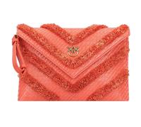 PINKO Flat Purse Clutch bag 23.5 cm orange