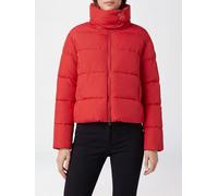 PINKO Giza Quilted Nylon Short Puffer Jacket with High Neck and Love Birds Logo - Size: XS - female