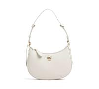 PINKO Half Moon Shoulder Bag Leather 26 cm beige