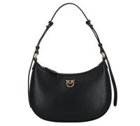 PINKO Half Moon Shoulder Bag Leather 26 cm black
