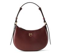 PINKO Half Moon Shoulder Bag Leather 26 cm red