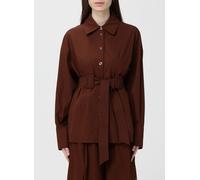 PINKO Jacket Woman color Brown - Size: 42 - female