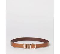 PINKO Leather Belt with Mini Studs - Size: M - female