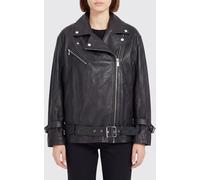 PINKO Leather Biker Jacket - Size: 36 - female