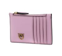 Pinko Leather Card Holder Airone Cardholder Light Pink + Antique Gold Rose