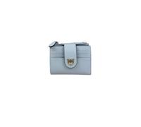 Pinko Leather Purse Multi Purpose Wallet Azzurro Celeste Light Blue