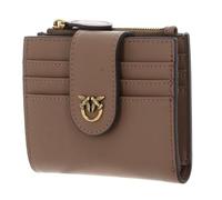 Pinko Leather Purse Multi Purpose Wallet Biscotto Zenzero - Antique Gold Taupe