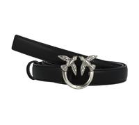 PINKO Love Berry Belt Leather 80 cm gray