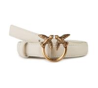 PINKO Love Berry Belt Leather 85 cm white