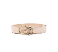 PINKO Love Birds-buckle belt - Neutrals M-L