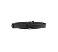 PINKO Love Birds-buckle thin belt - Black XS-S-M-L